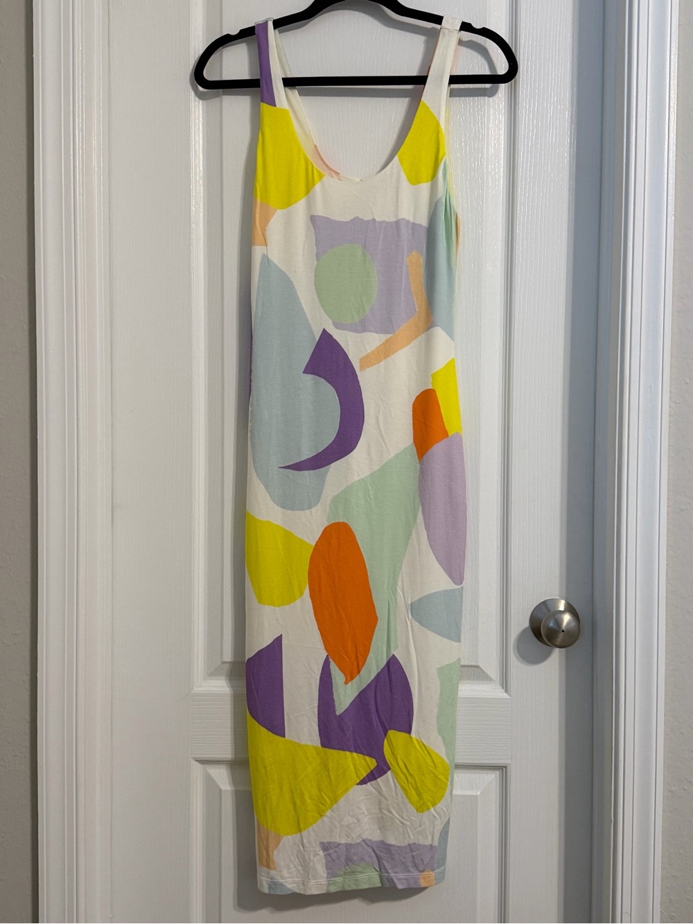 Alice & Olivia Multicolor Abstract Fitted Dress Dopamine Party Statement Size 6